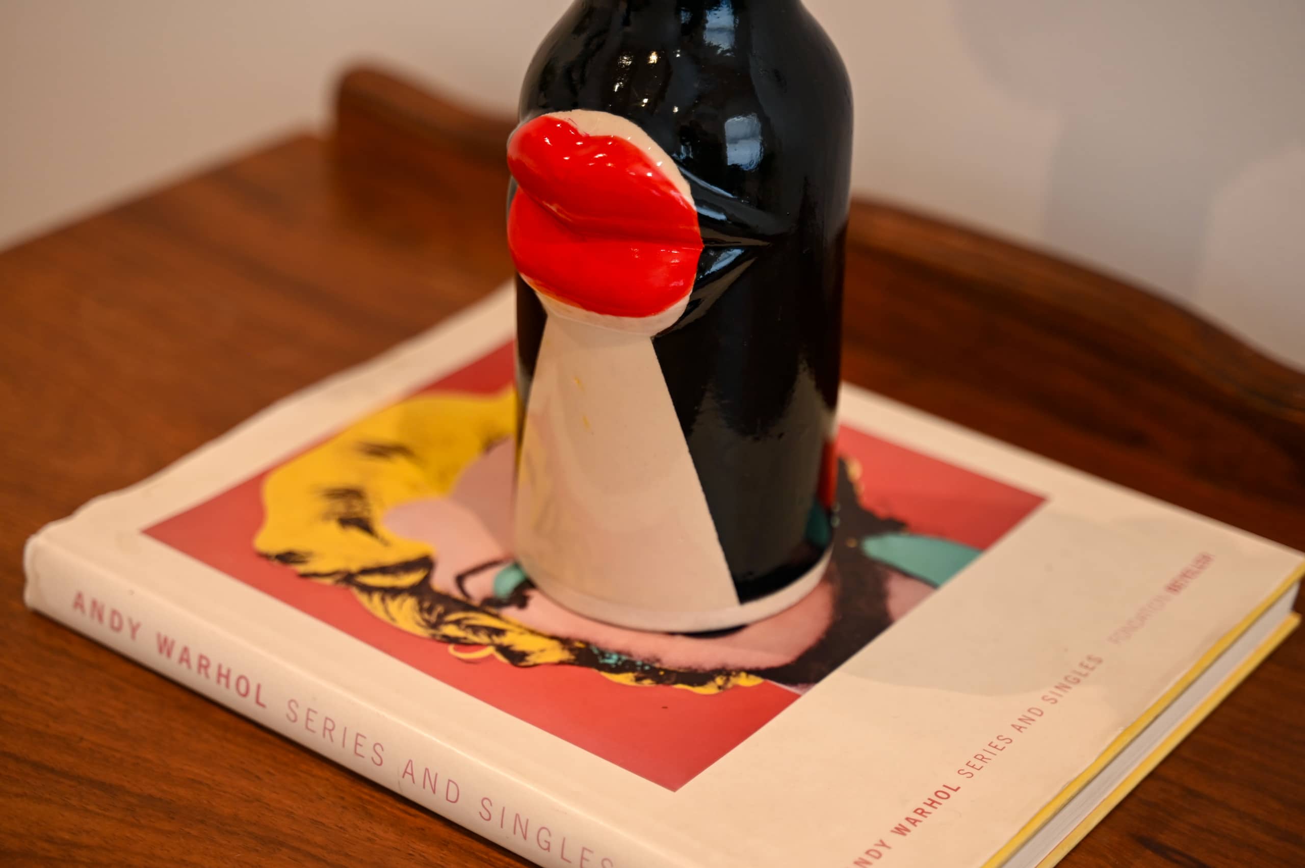 Serene decorative ceramic vase